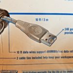 Quill 10 Feet (ft) USB 2.0 High Speed Cable 710010 - Image 4